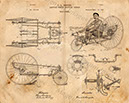 Kempster Rowing Tricycle Co-Velocipede 1887 US369860-Vin1