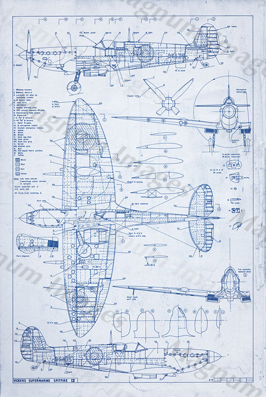Spitfire Mk IX BluI2