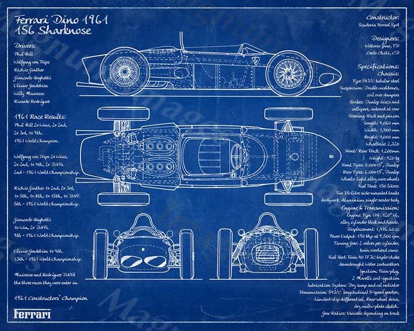 Ferrari 156 Sharknose 1961 BP3
