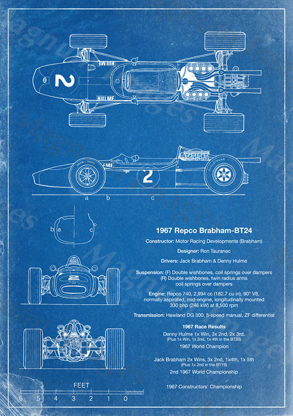Brabham-BT24 1967-Hulme BP1