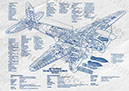 de Havilland Mosquito MkIV Cutaway BluI1