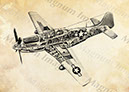 P51 Mustang Cutaway Vin1