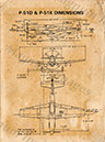 P-51D & K Dimensions Vin4