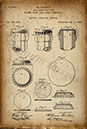 Crown Cork & Seal Co, W Painter-Bottle Cap 1892 US468226-Vin1