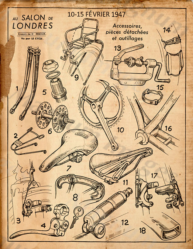 London Cycle Show-FRA Poster 1947 Vin2