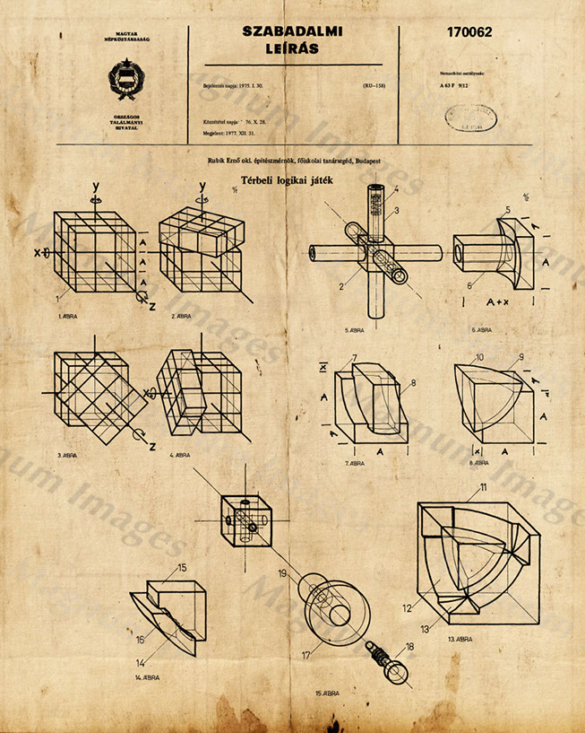 E Rubik, HUN-Spatial Locical Toy 1975 170062 Vin1
