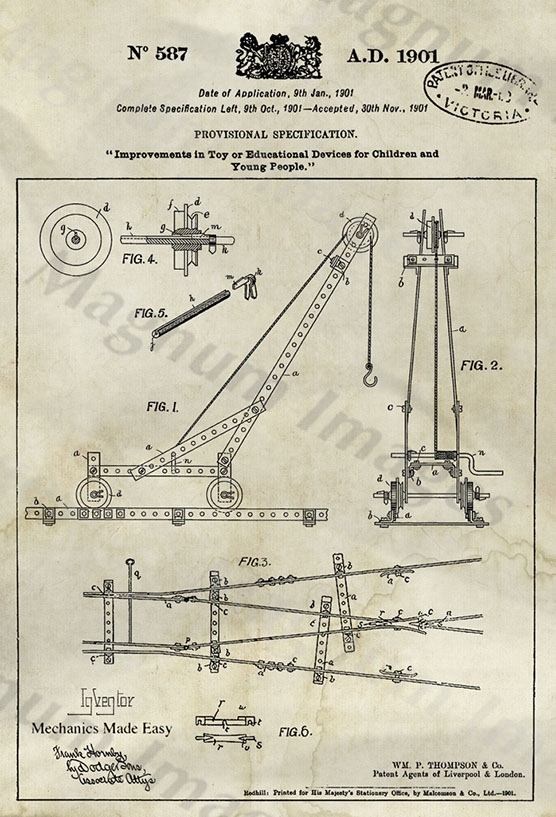 Maccano, GB-Toy Educational Device 1901 GB587-Vin5