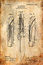 Marble Arms, Rowland Hunting Knife 1903 US728416-Vin1