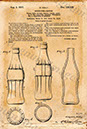Coca-Cola Co,E Kelly-Design for Bottle 1937 USD105529-Vin1