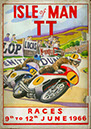 Isle of Mann TT 1966 VinPoster1