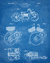 Indian Motorcycle Co-Shaft Drive Cycle 1943 US2316477-BP1
