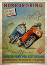 Deutschland Motorrander GP 1955 VinPoster1