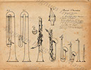 Adolphe Sax Drawings 1846 1