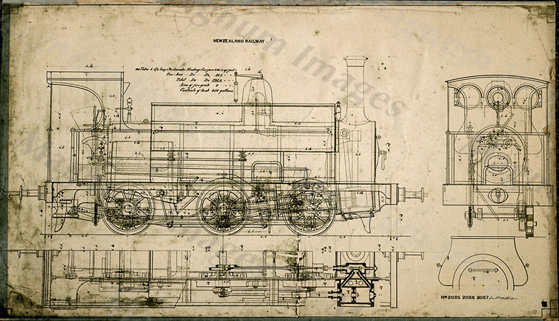 NZR F Class, #2085 GA-1873 Vin1