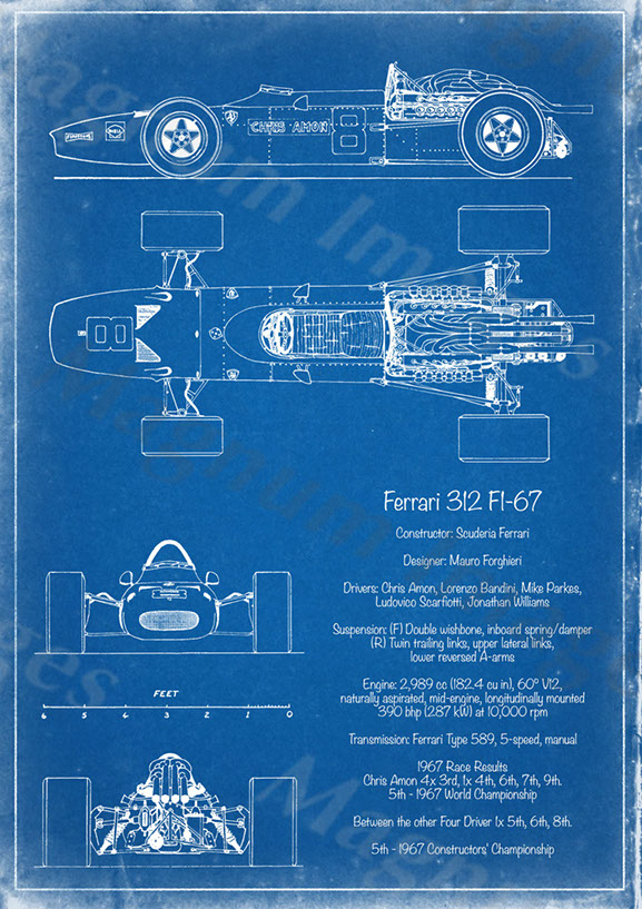 Ferrari 312 F1-67- Amon BP1